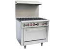 Cuisinières à gaz commerciales