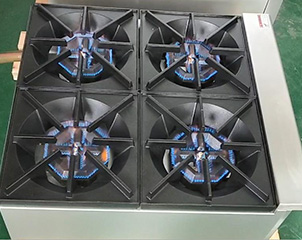 Rebenet EHP-4S cuisinière à gaz à poser 4 feux professionnel
